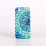 Fashion Cartoon Hard PC Case For iPhone 5 5s  6 6plus 7 7plus Blue Butterfly Starry Design Phone Cases Covers Shell Skin Bag