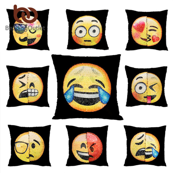Changing Emoji Pillow