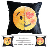 Changing Emoji Pillow
