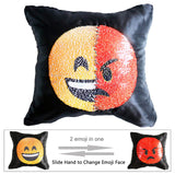 Changing Emoji Pillow
