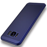 KISSCASE Matte Hollow Cases For Samsung Galaxy S8 S8 Plus S7 S6 Edge Case Heat Dissipation Cases For Samsung J5 A7 A3 2017 Case