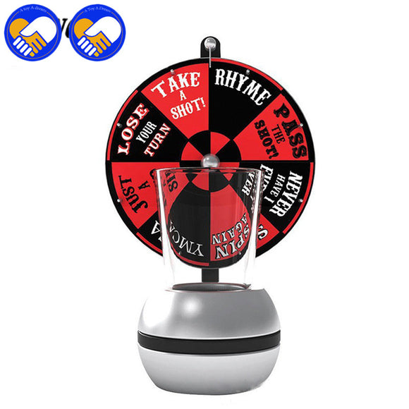 SPINNER SHOT GLASS