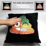 Changing Emoji Poop Pillow