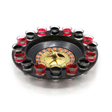 Russian Roulette Spinner + 16 Drinking Glass