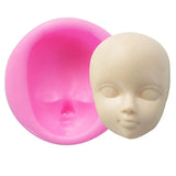 1PC Hot Visual Heat Resisting Silicone Baby Face DIY Cake Mold Baking Decoration Tools Fondant Pastry Tools