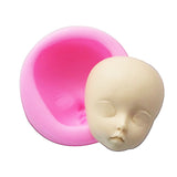 1PC Hot Visual Heat Resisting Silicone Baby Face DIY Cake Mold Baking Decoration Tools Fondant Pastry Tools