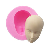 1PC Hot Visual Heat Resisting Silicone Baby Face DIY Cake Mold Baking Decoration Tools Fondant Pastry Tools