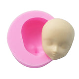 1PC Hot Visual Heat Resisting Silicone Baby Face DIY Cake Mold Baking Decoration Tools Fondant Pastry Tools