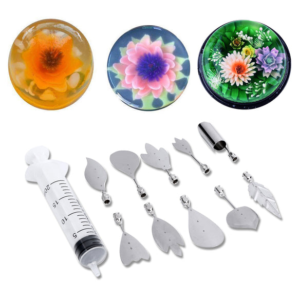 10 Pcs Jelly Art Tools Set
