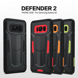 Shockproof Armour Case For Samsung Galaxy S8 S8 Plus Note 8 NILLKIN Defender 2 Shield Back Cover Tough Cases For Samsung S8 Plus