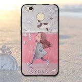 3D Relief Case For Xiaomi Redmi 4X Case 5.0" Soft TPU Silicone Back Cover Cases For Xiaomi Redmi 4X Pro Redmi 4 X Phone Case Bag