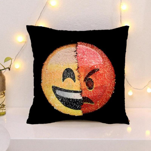 Changing Angry Emoji Pillow #1