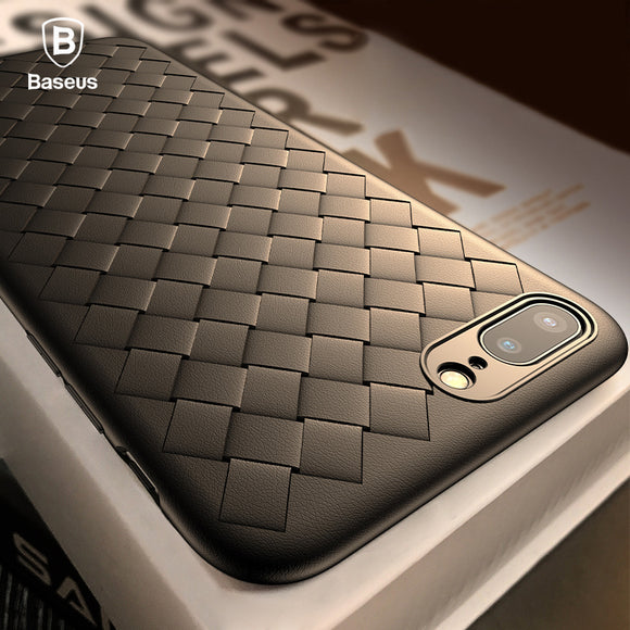 Luxury Ultra Thin Grid Case For iPhone 8 / 8 Plus / 7 / 7 Plus / X