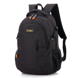 Black Canvas Backpack