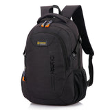 Black Canvas Backpack