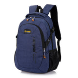 Black Canvas Backpack