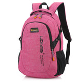 Black Canvas Backpack