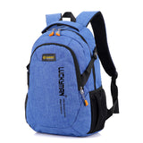 Black Canvas Backpack