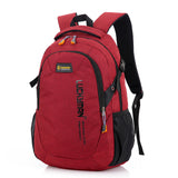 Black Canvas Backpack