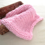 Chunky Knitted Blanket