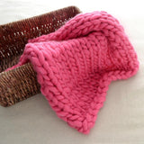 Chunky Knitted Blanket