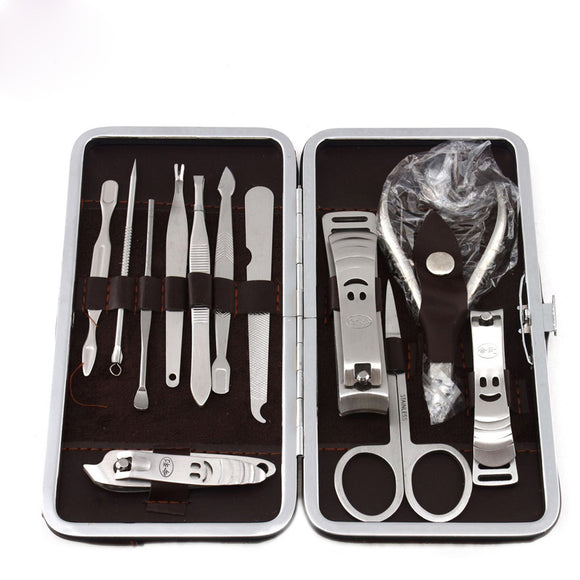 12 PCS/set Nail Art Manicure Tools Set