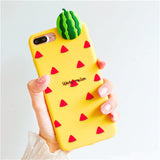 3D Screaming Chicken Hen Lay Eggs Case for iPhone 5 SE / 6 / 7 / 7 Plus